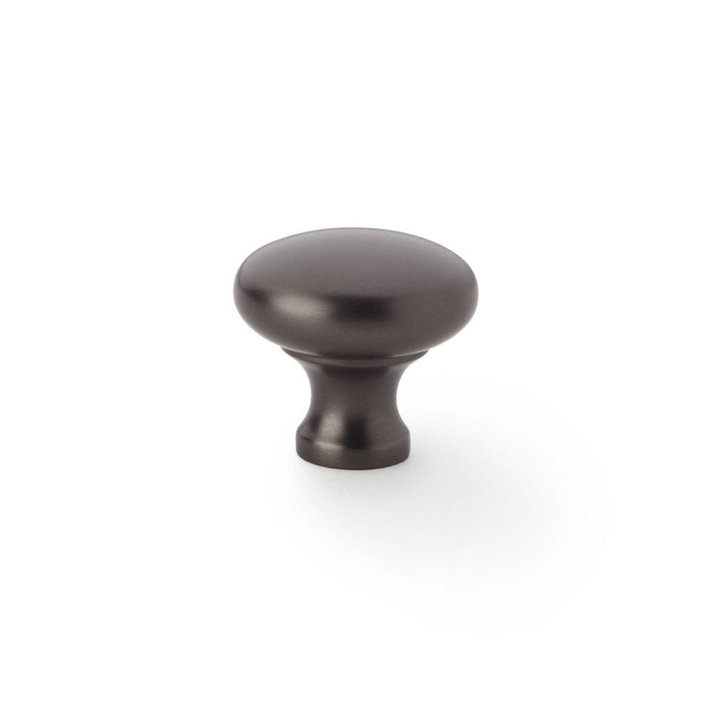 Alexander & Wilks Cabinet Hardware Dark Bronze / Cabinet Knobs / 32mm Dia. Alexander & Wilks Wade Round Cupboard Knob - Dark Bronze - 32mm