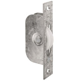 This is an image of a Carlisle Brass - Sash Window Axle Pulley Galvanised Forend - Galvanised that is availble to order from Trade Door Handles in Kendal.
