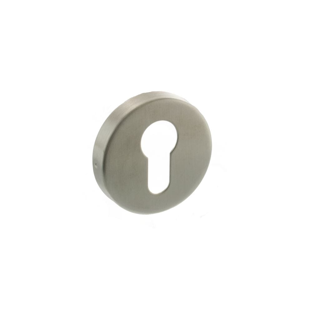 Atlantic Hardware Door Furniture Satin Stainless Steel / Euro Profile Escutcheons Atlantic Euro Escutcheon - Satin Stainless Steel