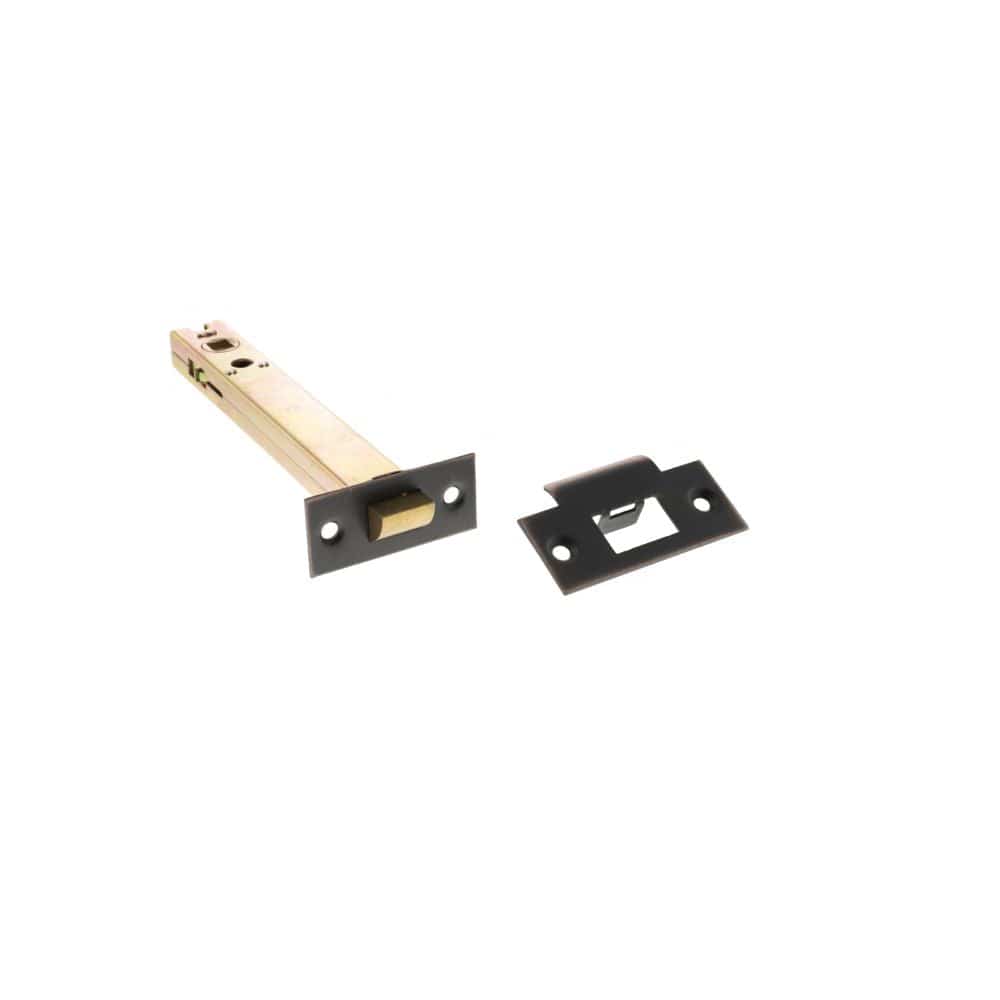 Atlantic Hardware Locks & Latches Antique Copper / Tubular Mortice Latch / 6" Atlantic Heavy Duty Bolt Through Tubular Latch 6" - Antique Copper