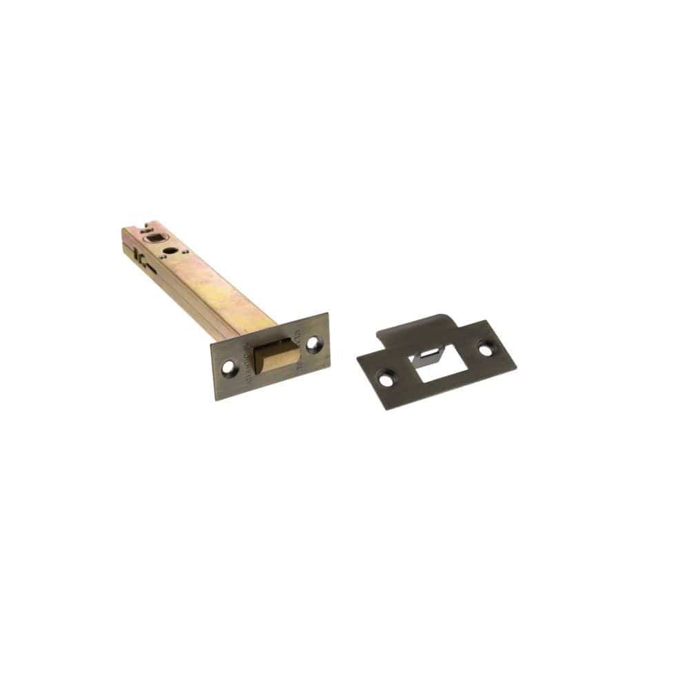 Atlantic Hardware Locks & Latches Matt Antique Brass / Tubular Mortice Latch / 6" Atlantic Heavy Duty Bolt Through Tubular Latch 6" - Matt Antique Brass