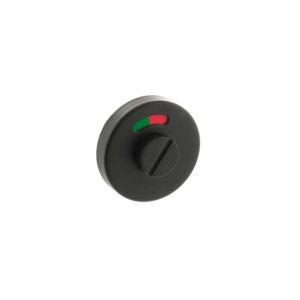 Atlantic Hardware Door Furniture Matt Black / Yes Atlantic Indicator WC Turn and Release - Matt Black