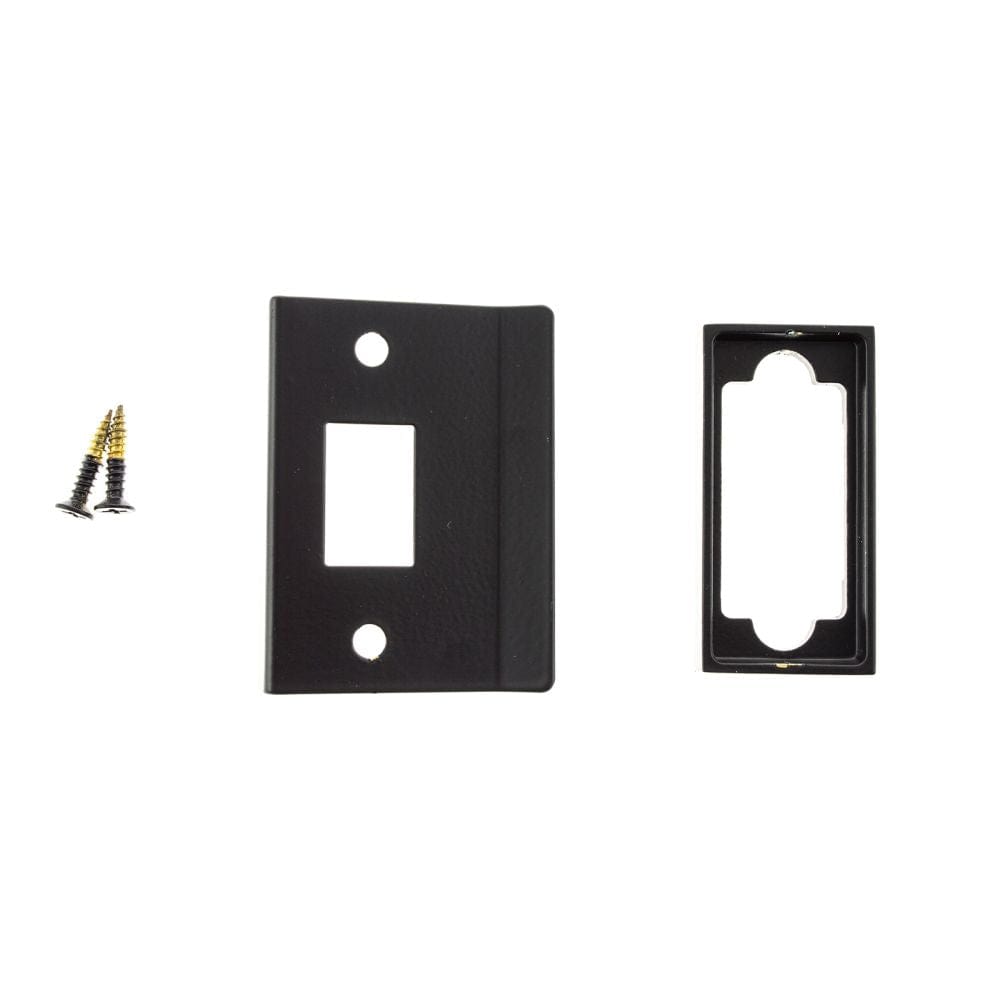 Atlantic Hardware Locks & Latches Matt Black / Rebate Kits Atlantic Rebate Kit to suit Tubular Latch - Matt Black