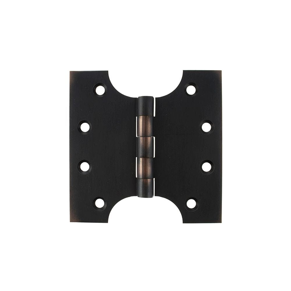 Atlantic Hardware Hinges Antique Copper / Parliament Hinges / 4" x (102mm) Atlantic (Solid Brass) Parliament Hinges 4" x 2" x 4mm - Antique Copper