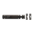 Atlantic Hardware Accessories Urban Dark Bronze / Straight Surface Bolts / 150mm / 6" Atlantic Solid Brass Surface Door Bolt 6" - Urban Dark Bronze