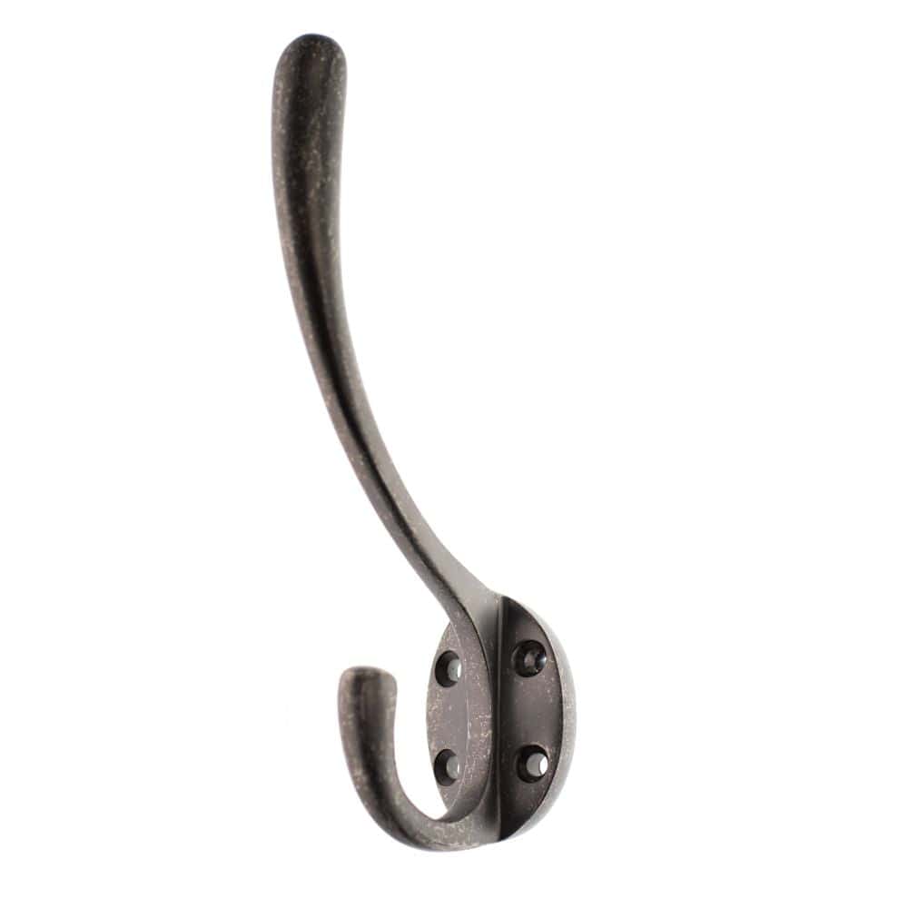 Atlantic Hardware Accessories Distressed Silver / Hat & Coat Hooks Atlantic Traditional Hat & Coat Hook - Distressed Silver