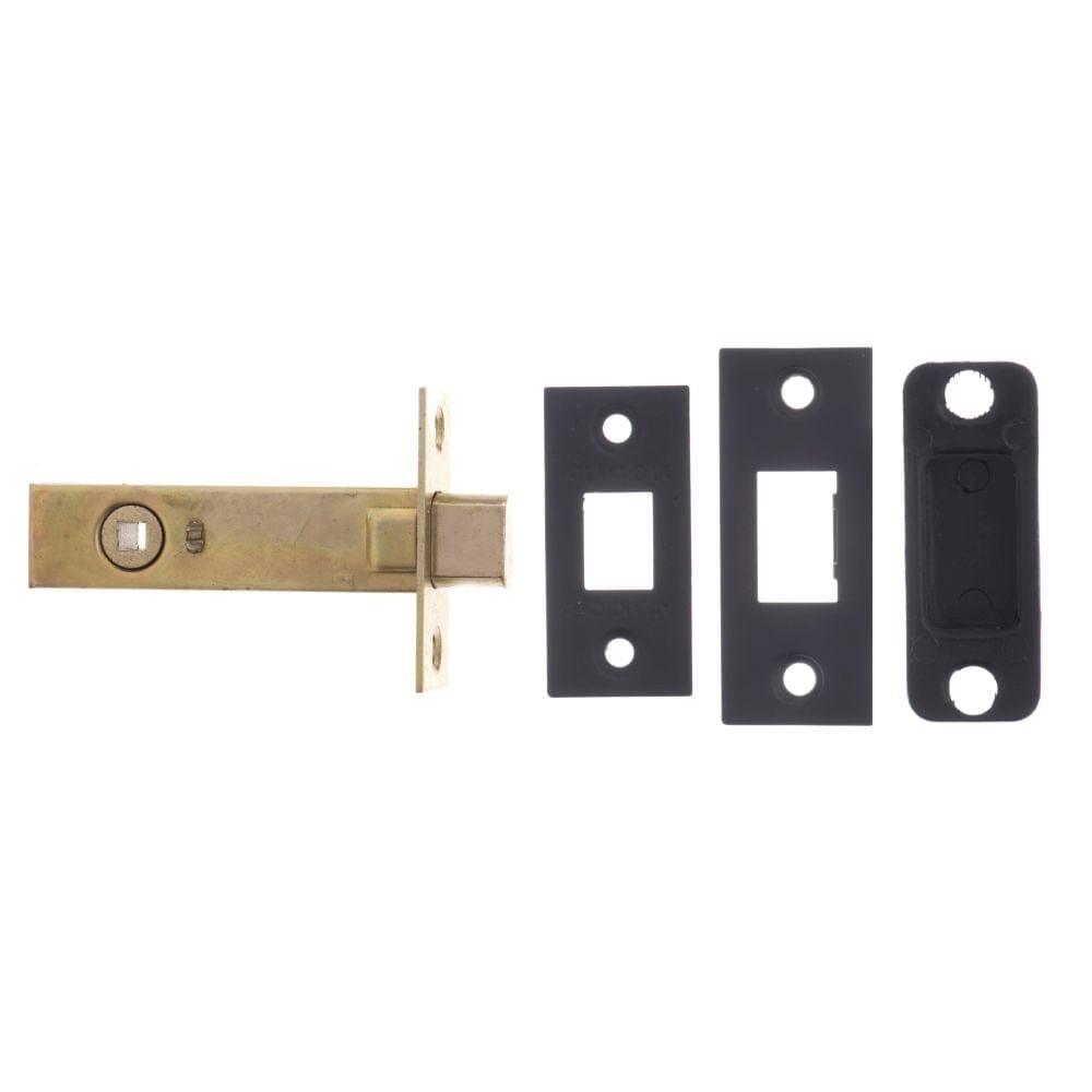 Atlantic Hardware Locks & Latches Matt Black / Tubular Dead Bolts / 3" / 76mm Atlantic Tubular Deadbolt 3" - Matt Black