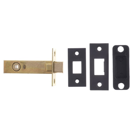 Atlantic Hardware Locks & Latches Matt Black / Tubular Dead Bolts / 3" / 76mm Atlantic Tubular Deadbolt 3" - Matt Black