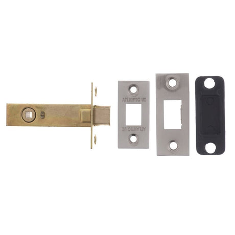 Atlantic Hardware Locks & Latches Satin Nickel / Tubular Dead Bolts / 4" / 102mm Atlantic Tubular Deadbolt 4" - Satin Nickel
