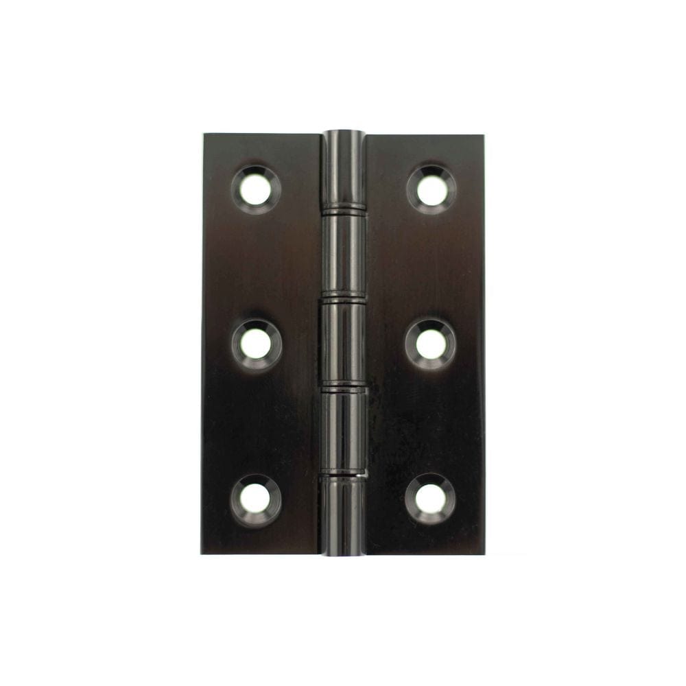Atlantic Hardware Hinges Black Nickel / Washered Hinges / 3" (76mm) Atlantic Washered Hinges 3" x 2" x 2.2mm - Black Nickel