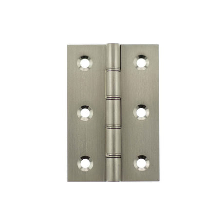 Atlantic Hardware Hinges Satin Nickel / Washered Hinges / 3" (76mm) Atlantic Washered Hinges 3" x 2" x 2.2mm - Satin Nickel