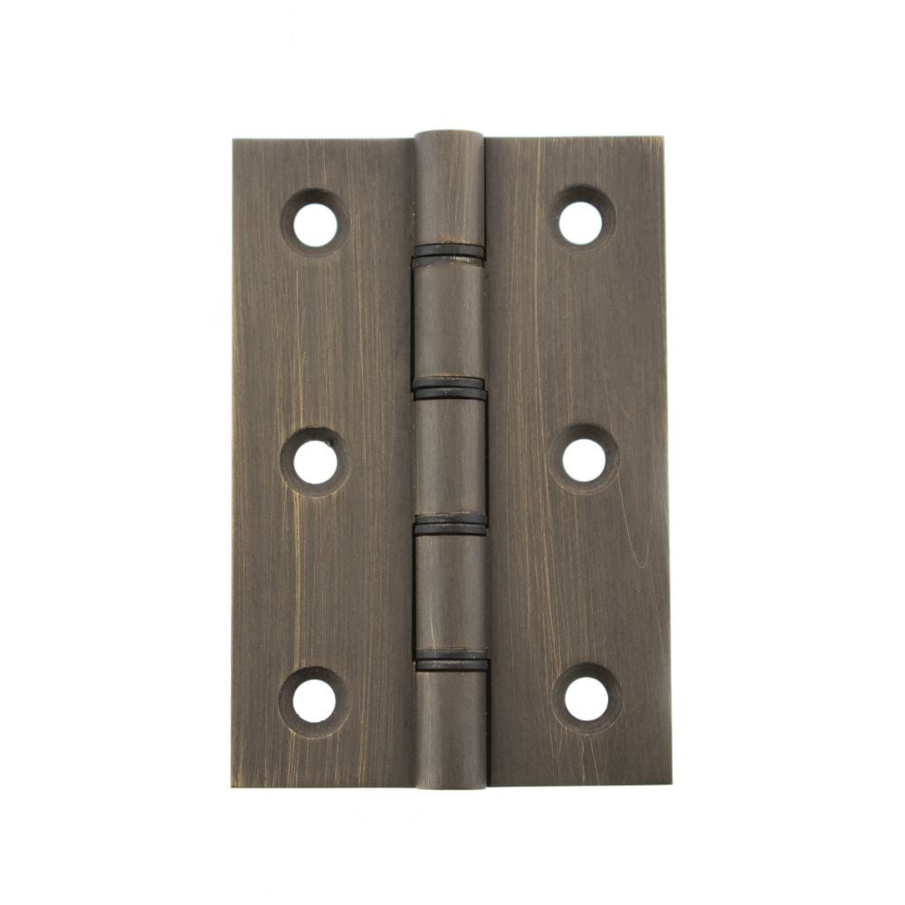 Atlantic Hardware Hinges Urban Bronze / Washered Hinges / 3" (76mm) Atlantic Washered Hinges 3" x 2" x 2.2mm - Urban Bronze