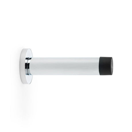 This is an image showing Alexander & Wilks Cylinder Projection Door Stop on Rose - Polished Chrome aw616pc available to order from Trade Door Handles in Kendal, quick delivery and discounted prices.