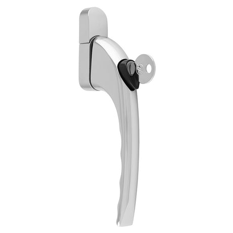 This is an image of a Mila - UNIVERSAL WINDOW HANDLE - Polished Chrome bx581902 that is availble to order from Trade Door Handles in Kendal.