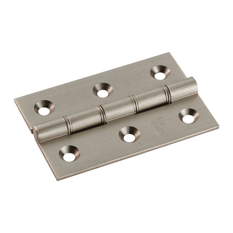 Carlisle Brass Hinges Satin Nickel / Washered Hinges / 3" (76mm) Carlisle Brass - 76 x 50mm Double Phos. Bronze Washer Hinge - Satin Nickel