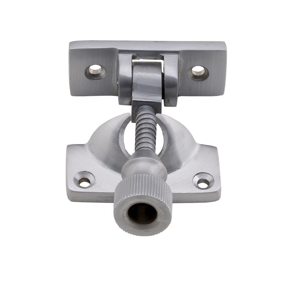 Carlisle Brass Window Furniture Satin Chrome / Sash Window Brighton Fasteners / Yes Carlisle Brass - Architectural Quality Brighton Sash Fastener - Satin Chrome