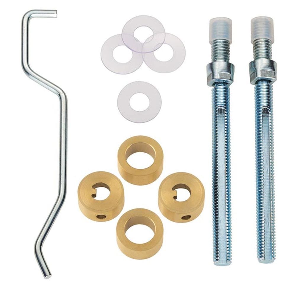 Carlisle Brass Door Furniture Satin PVD Carlisle Brass - Back To Back Fixing Pack - Satin PVD