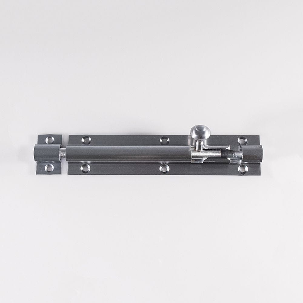 Carlisle Brass Accessories Satin Chrome / Straight Surface Bolts / 150mm / 6" Carlisle Brass - Barrel Bolt 151mm - Satin Chrome