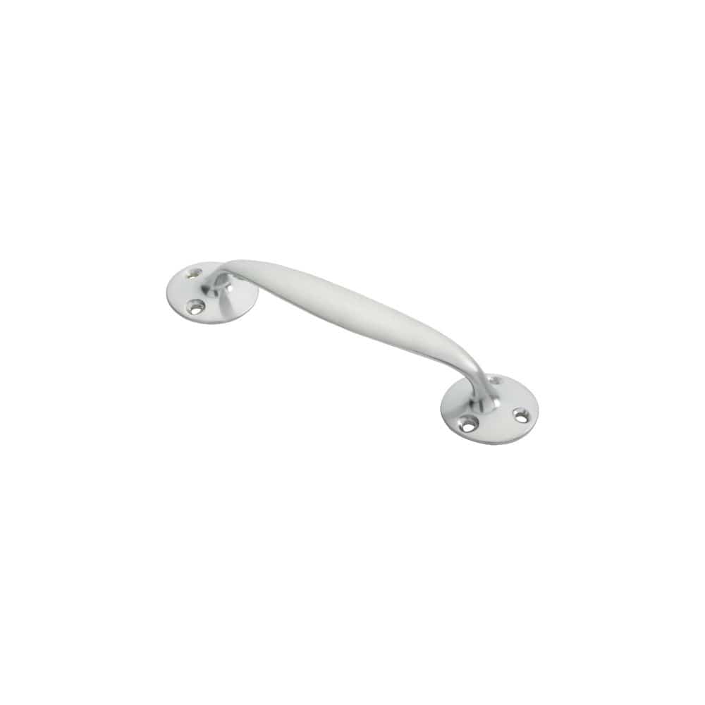 Carlisle Brass Door Furniture Satin Chrome / Pull Handles (Face Fix) Carlisle Brass - Bow Handle - Satin Chrome