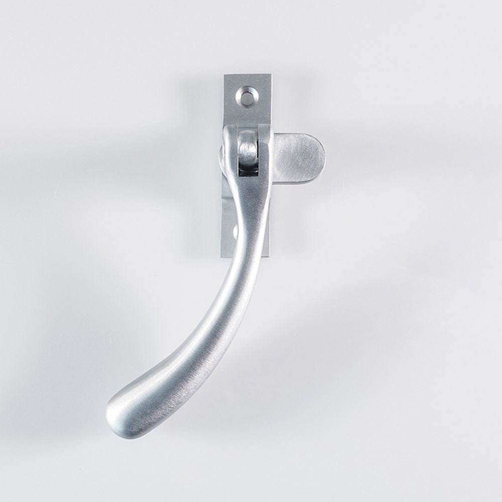 Carlisle Brass Window Furniture Satin Chrome / No / Mortice Plate Only Carlisle Brass - Bulb End Casement Fastener - Satin Chrome