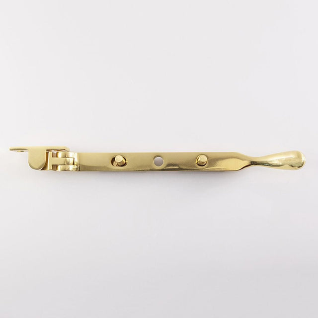 Carlisle Brass Window Furniture Polished Brass / 8"/200mm Carlisle Brass - Bulb End Casement Stay 203mm - Polished Brass