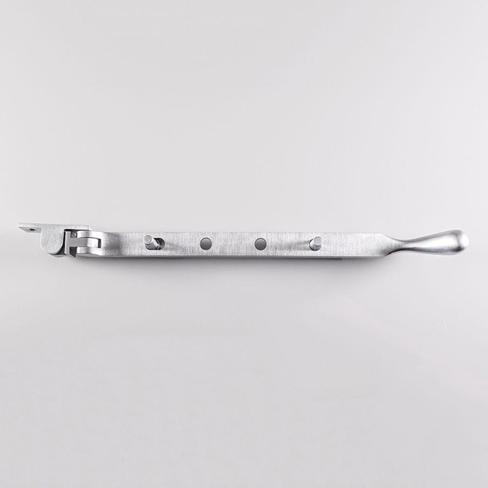 Carlisle Brass Window Furniture Satin Chrome / 10"/250mm Carlisle Brass - Bulb End Casement Stay 253mm - Satin Chrome