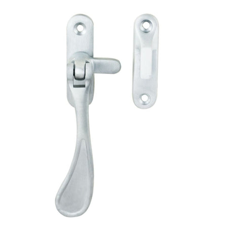 Carlisle Brass Window Furniture Satin Chrome / No / Mortice & Hook Place Carlisle Brass - Casement Fastener Reversible - Satin Chrome