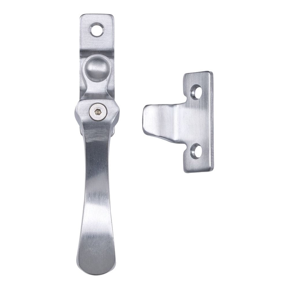Carlisle Brass Window Furniture Satin Chrome / No / Wedge Carlisle Brass - Casement Fastener - Satin Chrome