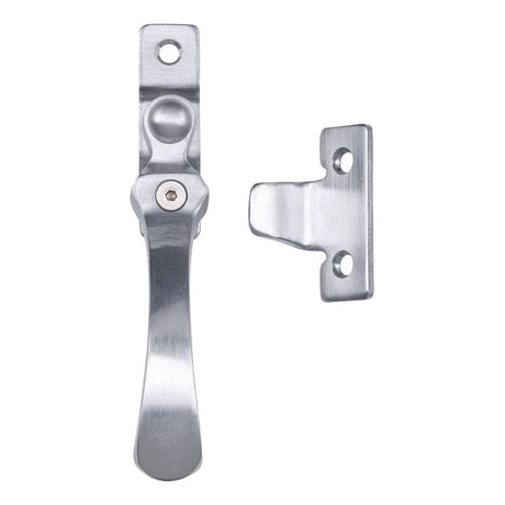 Carlisle Brass Window Furniture Satin Chrome / No / Wedge Carlisle Brass - Casement Fastener - Satin Chrome