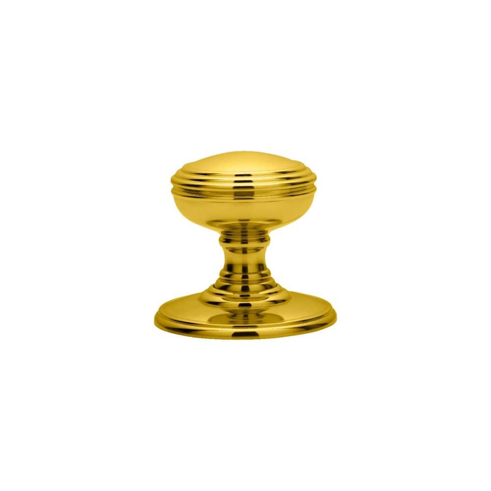 Carlisle Brass Door Furniture Polished Brass / Mortice Knobs Carlisle Brass - Delamain Plain Mortice Knobs - Polished Brass
