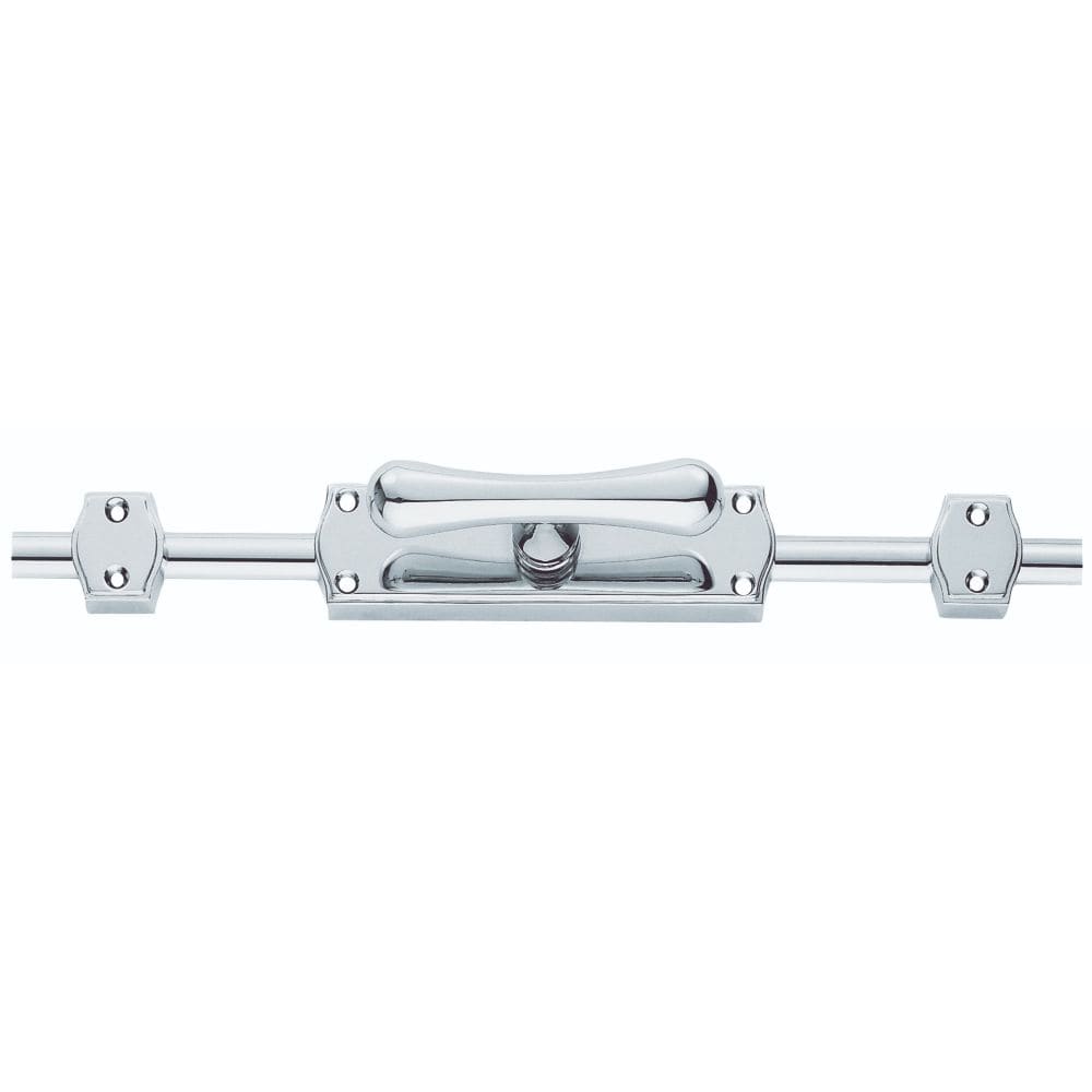 Carlisle Brass Accessories Polished Chrome / Espagnolette Bolts Carlisle Brass - Espagnolette Bolt Tee Knob Set - Polished Chrome