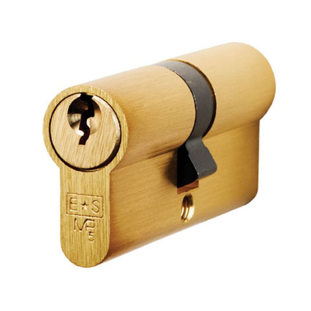 Carlisle Brass Locks & Latches Satin Brass / Euro Double Cylinders Carlisle Brass - Euro Double Cylinder - Satin Brass