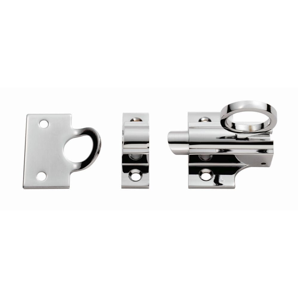 Carlisle Brass Window Furniture Polished Chrome / Fanlight Catches Carlisle Brass - Fan Light Catch - Polished Chrome