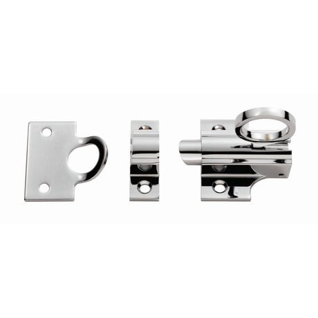 Carlisle Brass Window Furniture Polished Chrome / Fanlight Catches Carlisle Brass - Fan Light Catch - Polished Chrome