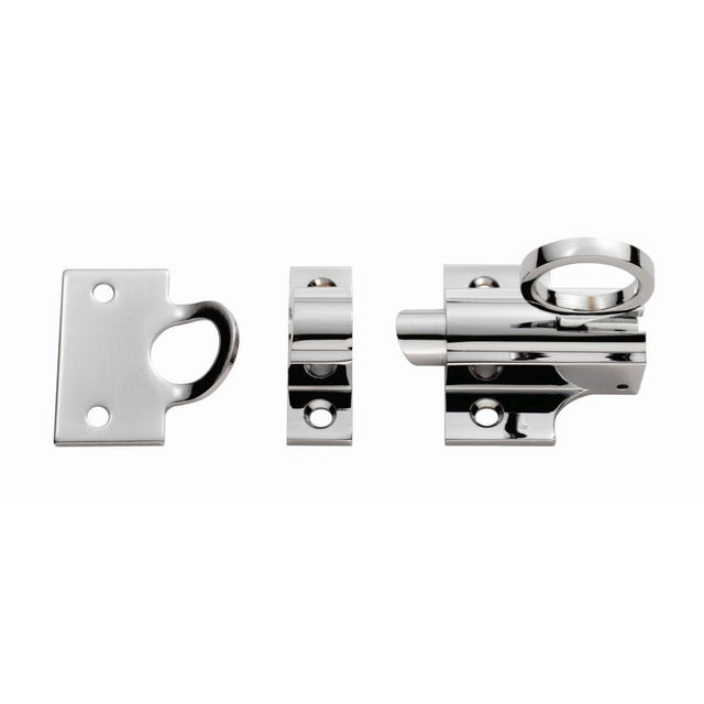 Carlisle Brass Window Furniture Polished Chrome / Fanlight Catches Carlisle Brass - Fan Light Catch - Polished Chrome