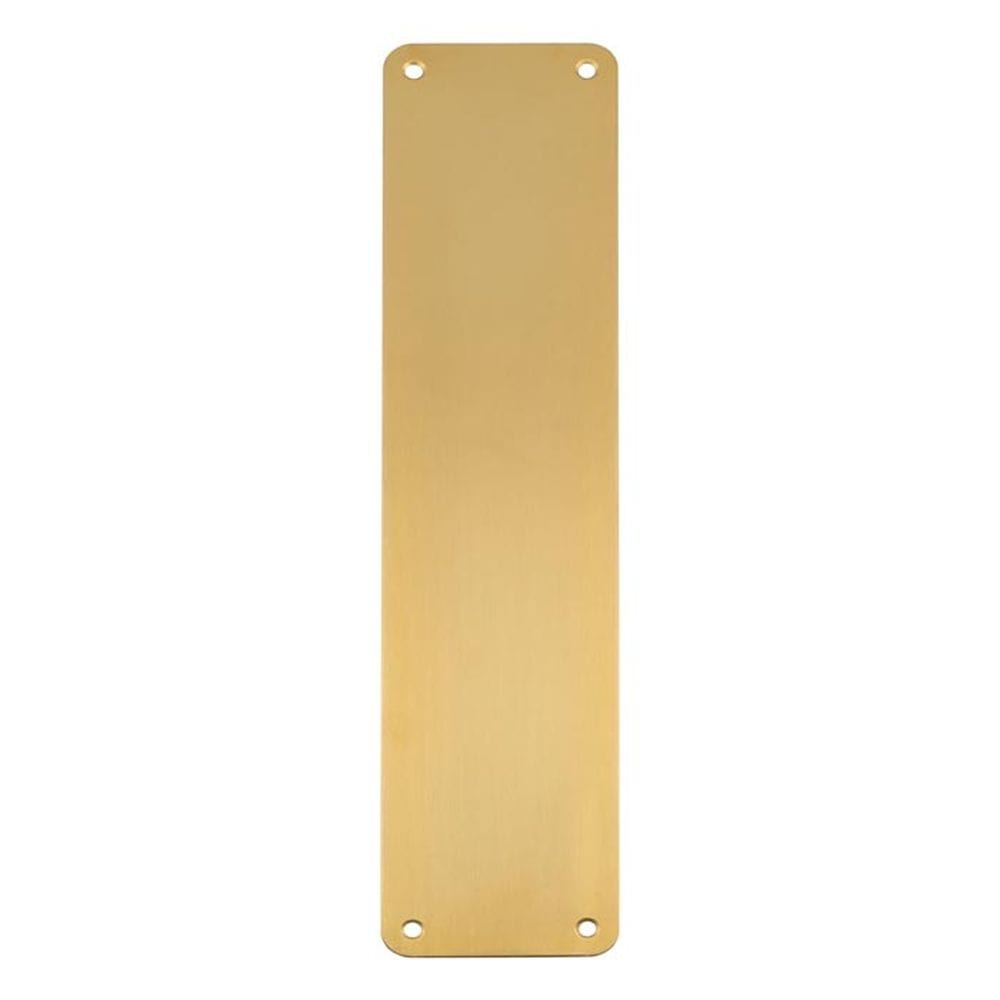 Carlisle Brass Door Furniture Satin PVD / Finger Plates / 350 x 75mm Carlisle Brass - Finger Plate Plain 350 x 75mm - Satin PVD