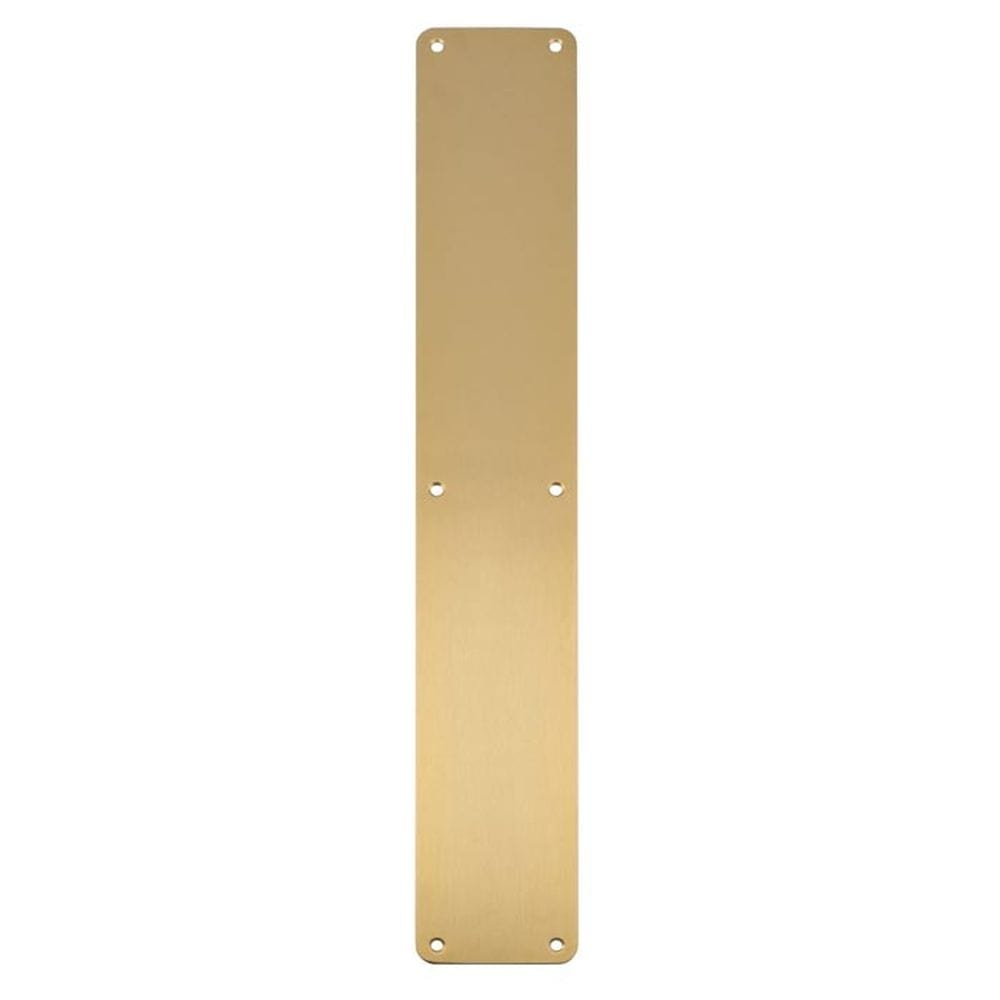 Carlisle Brass Door Furniture Satin PVD / Finger Plates / 500 x 75mm Carlisle Brass - Finger Plate Plain 500 x 75mm - Satin PVD