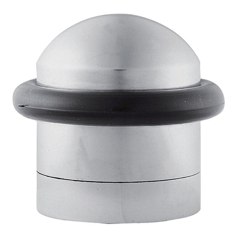 Carlisle Brass Door Furniture Satin Chrome / Floor Door Stop Carlisle Brass - Floor Mounted Door Stop - Satin Chrome