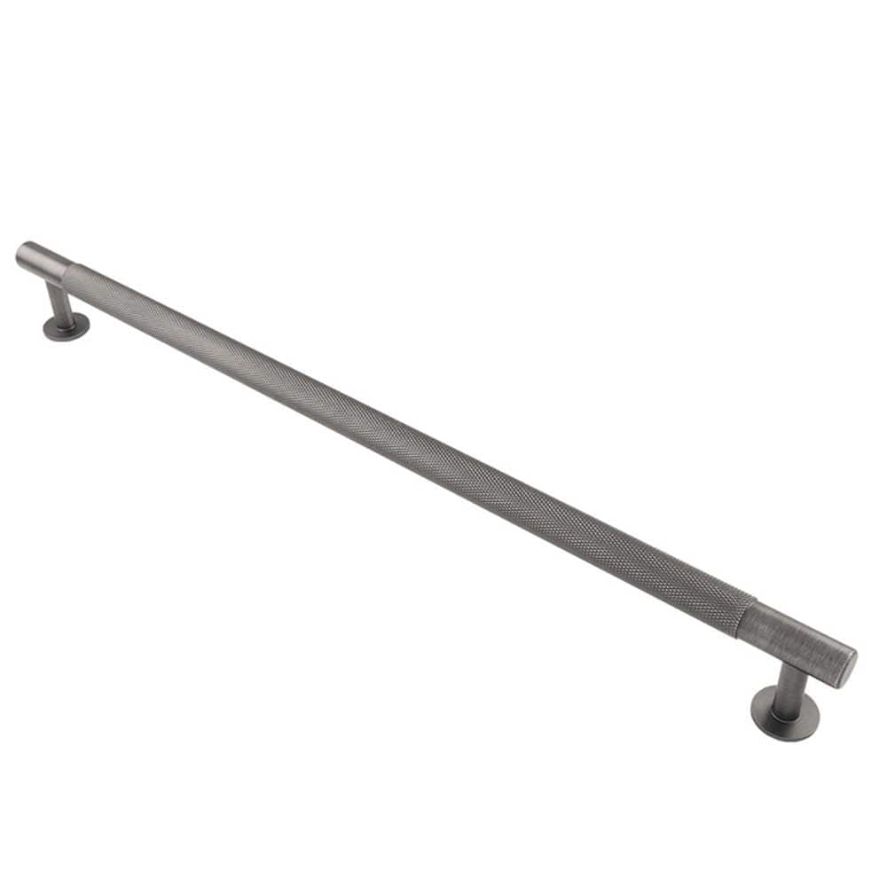 Carlisle Brass Cabinet Hardware Anthracite / Cabinet Pull Handles / 320mm c/c Carlisle Brass - FTD Knurled Pull Handle 320mm c/c