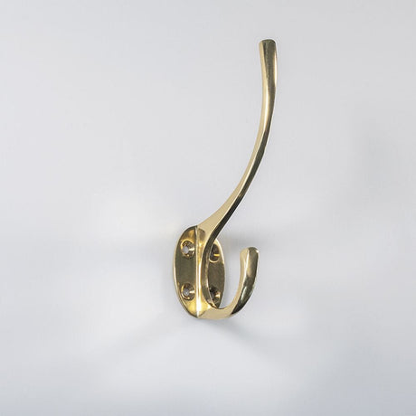 Carlisle Brass Accessories Polished Brass / Hat & Coat Hooks Carlisle Brass - Hat and Coat Hook - Polished Brass