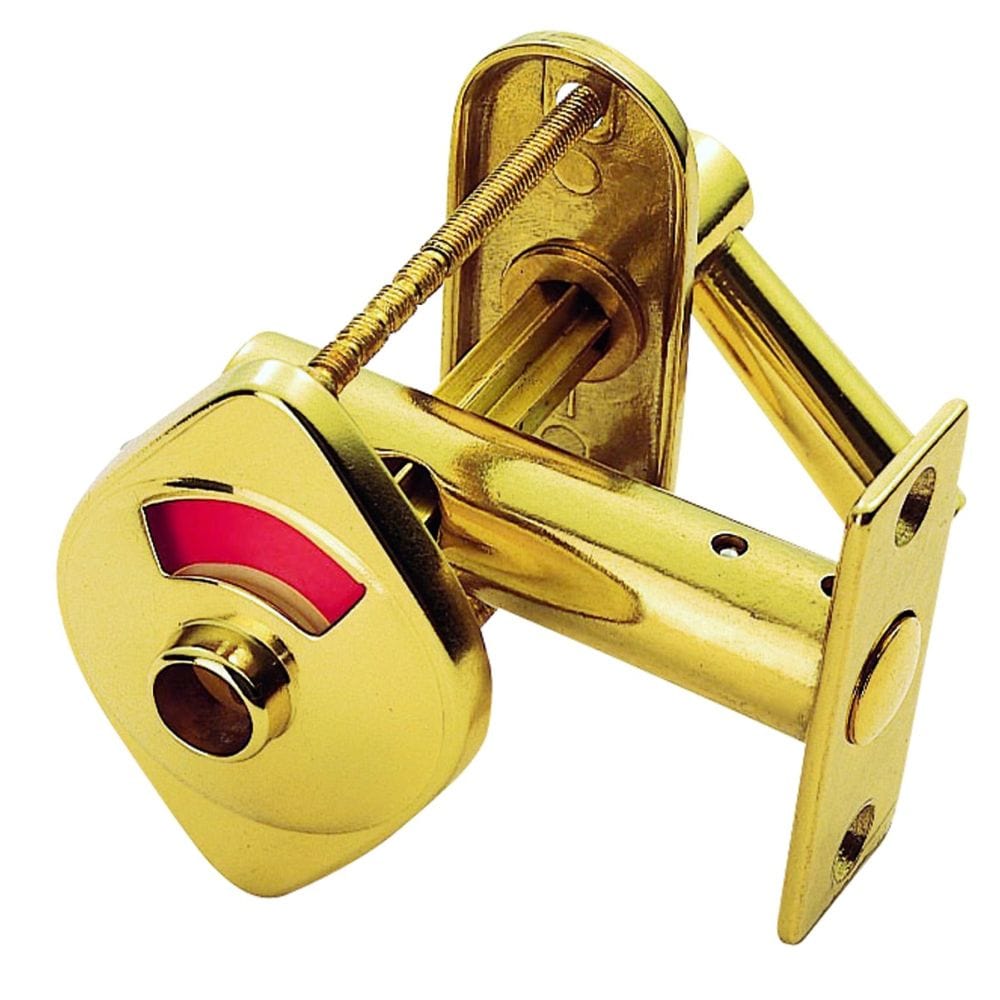 Carlisle Brass Door Furniture Polished Brass / Yes Carlisle Brass - Indicator Bolt With Emergency Release - Polished Brass