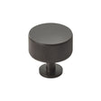 Carlisle Brass Cabinet Hardware Matt Black / Cabinet Knobs / 35mm Dia. Carlisle Brass - Knurled Radio Knob - Matt Black