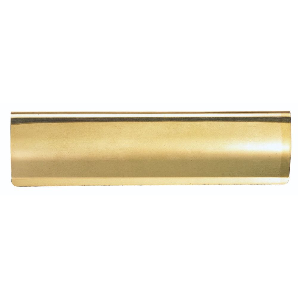 Carlisle Brass Door Furniture Polished Brass / Interior Letter Flap / 300 x 93mm Carlisle Brass - Letter Tidy 300 x 93mm - Polished Brass