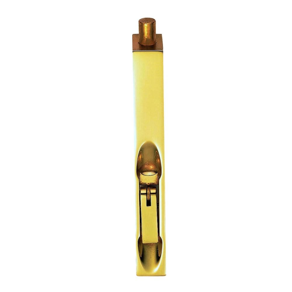 Carlisle Brass Accessories Polished Brass / Flush Bolts / 150mm / 6" Carlisle Brass - Lever Action Flush Bolt 152mm - Polished Brass