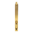 Carlisle Brass Accessories Polished Brass / Flush Bolts / 200mm / 8" Carlisle Brass - Lever Action Flush Bolt 204mm - Polished Brass