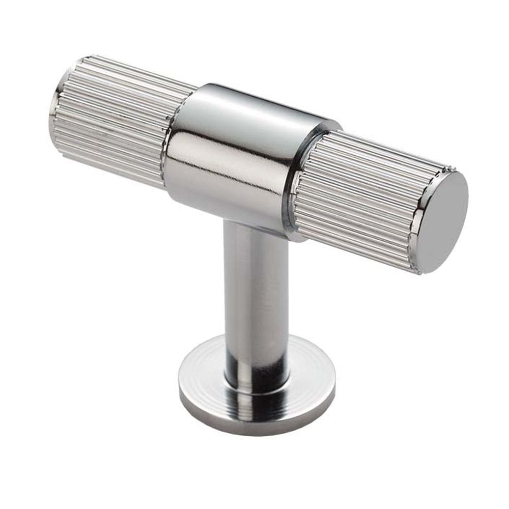 Carlisle Brass Cabinet Hardware Polished Chrome / Cabinet T-Pulls Carlisle Brass - Lines T-Bar Knob - Polished Chrome