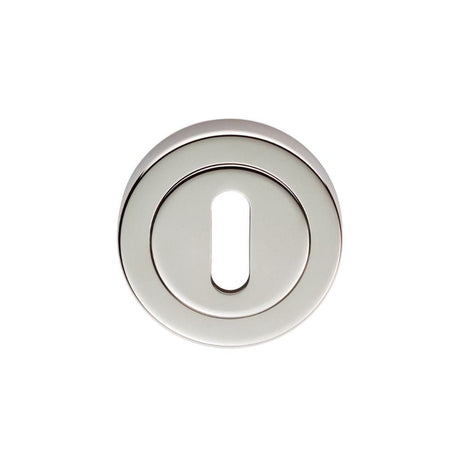 Carlisle Brass Door Furniture Polished Nickel / Mortice Key Profile Escutcheons Carlisle Brass - Lock Escutcheon - Polished Nickel