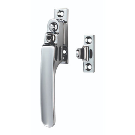 Carlisle Brass Window Furniture Polished Chrome / Yes / Night Vent Carlisle Brass - Locking Casement Fastener with Night Vent - Polished Chrome