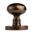 Carlisle Brass Door Furniture Dark Bronze / Mortice Knobs Carlisle Brass - Mushroom Mortice Knob - Dark Bronze