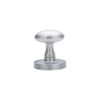 Carlisle Brass Door Furniture Satin Chrome / Mortice Knobs Carlisle Brass - Oval Mortice Knob - Satin Chrome